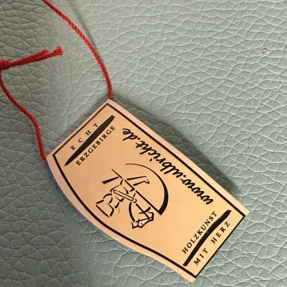 Christian Ulbricht Mini Chimney Sweep Ornament – 4” Wooden Erzgebirge Germany - Picture 4 of 5